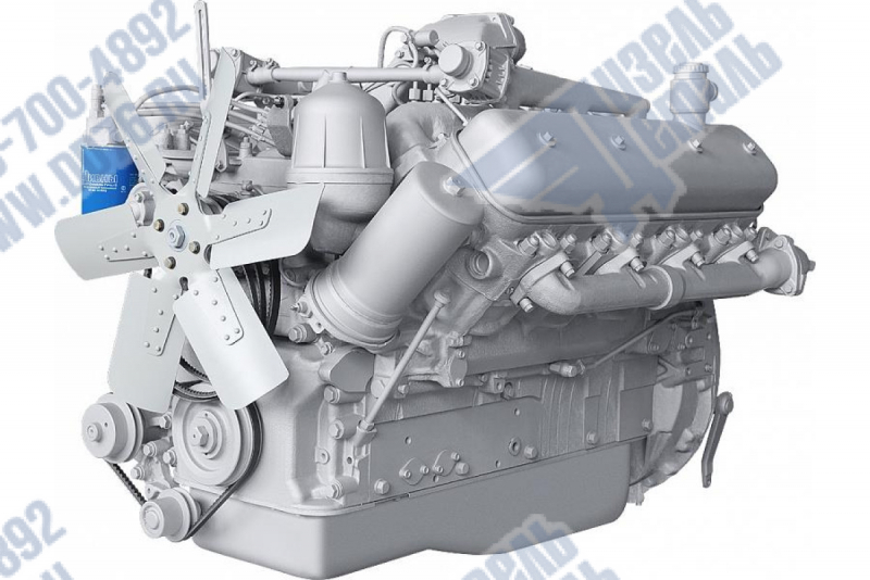 238Б-1000256 Двигатель ЯМЗ 238Б без КП и сцепления 25 комплектации