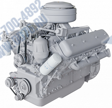 236М2-1000186-54 Двигатель ЯМЗ 236М2 без КП и сцепления 54 комплектации